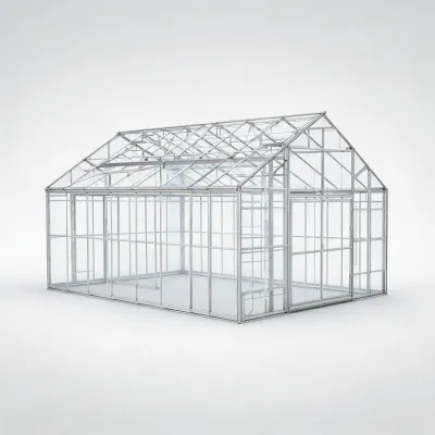glass greenhouse